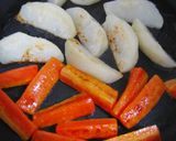 豚肉とじゃが芋の胡麻マヨ炒め＊レモン風味作り方5写真