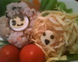 にっこり✿お花おにぎり✿作り方9写真