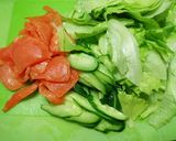 スモークサーモンサラダ作り方1写真