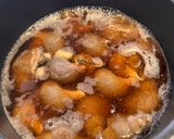 つぶ貝の煮付け作り方3写真