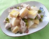 たけのことグリーンピースの✿春✿煮物作り方6写真