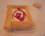 簡単朝食☆とろとろたまごトースト作り方5写真