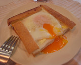 簡単朝食☆とろとろたまごトースト作り方6写真