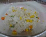 ミックスベジタブルのご飯ロール作り方5写真