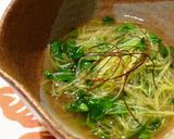 貝割れ大根のおひたし　生姜風味作り方7写真