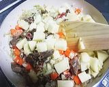 牛じゃがオムレツ作り方3写真