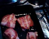 相性抜群！焼きトマトのベーコン焼き☆作り方3写真