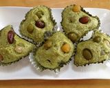 抹茶甘納豆ヨーグルト蒸しパン作り方3写真