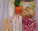 残っていた野菜で・野菜たっぷりあんかけ丼作り方1写真