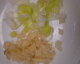 残っていた野菜で・野菜たっぷりあんかけ丼作り方3写真
