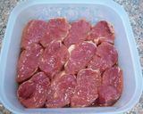 豚ヒレ肉のおろし炊き作り方1写真