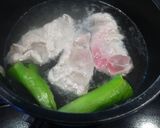 豚薄切り肉の冷製野菜巻き作り方2写真