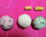 三色団子のおにぎり作り方1写真