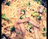 ✾ごぼうとブロッコリーのクリームパスタ✾作り方5写真