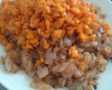 簡単 煮込みハンバーグ トマト缶作り方1写真