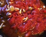 簡単 煮込みハンバーグ トマト缶作り方4写真