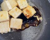 豆腐と白海老の黒酢炒め作り方3写真