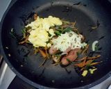 ウインナーとひじきのパリっと炒め♪作り方5写真