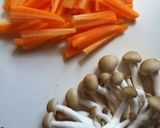 切り干し大根としめじの煮物★作り方2写真
