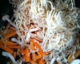切り干し大根としめじの煮物★作り方3写真