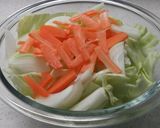 さんまと蒸し野菜のサラダ～レモン風味～作り方2写真