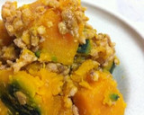 超簡単..丼で.12分.かぼちゃそぼろ煮作り方7写真