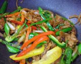 塩麹豚の彩野菜炒めレモン風味♪作り方6写真