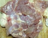 鶏もも肉の柚子照り焼き作り方1写真