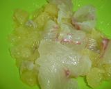菜の花と鯛とグレープフルーツのサラダ作り方2写真