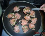 豚挽き肉の落とし焼き作り方4写真