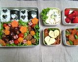 お花見（行楽）弁当～覚書～作り方3写真