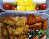 お花見（行楽）弁当～覚書～作り方12写真