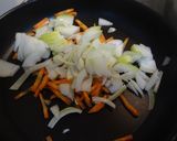 韓国風肉味噌丼作り方1写真