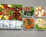 お花見（行楽）弁当～覚書～作り方9写真