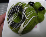 抹茶☆黒豆　おとなの焼きドーナツ作り方10写真