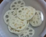 レンコンのハサミ焼き作り方1写真