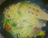 アスパラとベーコンのパスタ★オイル系作り方7写真