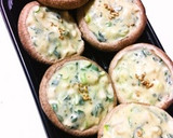 簡単おつまみ♪椎茸の味噌マヨ焼き作り方2写真