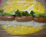 ウインナーポテトの卵巻き作り方5写真