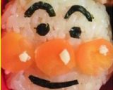 アンパンマンとバイキンマン幼稚園キャラ弁作り方4写真