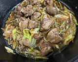 鶏レバーと長ネギのカレー炒め作り方6写真