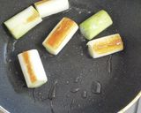 柔らか鶏肉と焼き葱のおろしそば作り方3写真