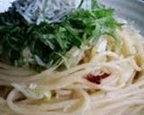 しらすと大葉のペペロンチーノ作り方5写真