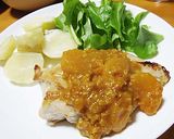 みかんソースde鶏肉ソテー作り方9写真