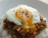 ウインナーでドライカレー作り方4写真
