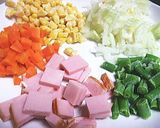 カレールゥで作るカレーピラフ作り方1写真