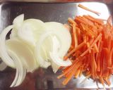 にんにくしょうゆで♫肉野菜炒め作り方1写真