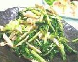 ハリハリ水菜と鶏肉の中華サラダ作り方4写真