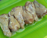 ルクエで簡単＊手羽元の焼肉だれ煮作り方2写真