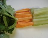 ＊セロリと人参の豚肉巻き＊作り方2写真
